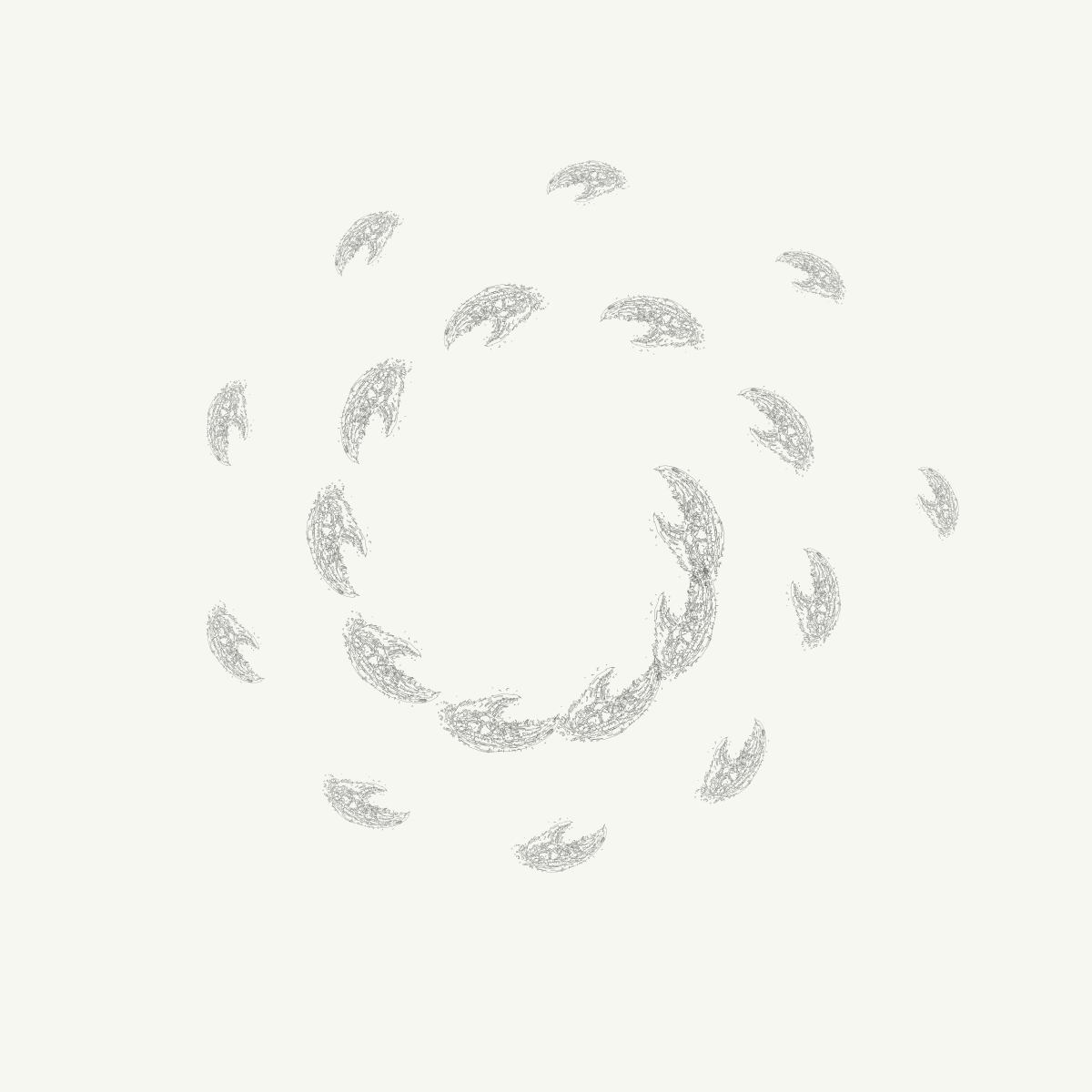 Three-color palette Clawglyph